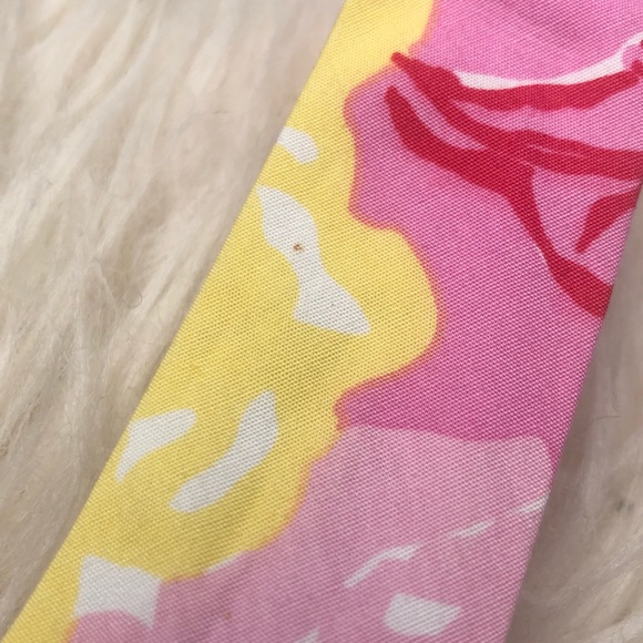 Lilly Pulitzer Pink Floral Men’s Neck Tie *SOLD* - Picture 3 of 7